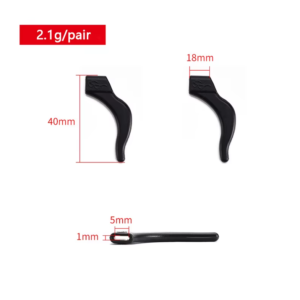 ganchos antideslizantes largos para gafas