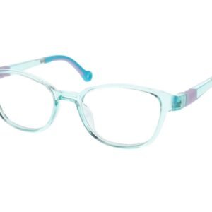 aro demi dash luna aqua blue transparent 48 17 125