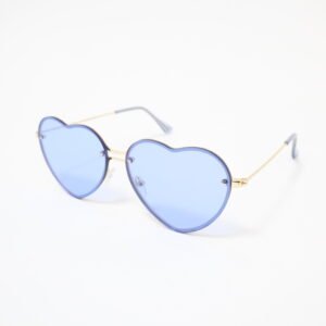 aro harmony sol heart (corazon) azul