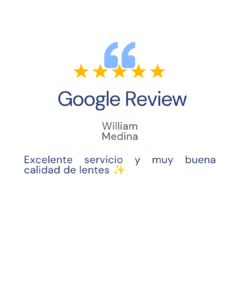 Óptica swan google review card 4